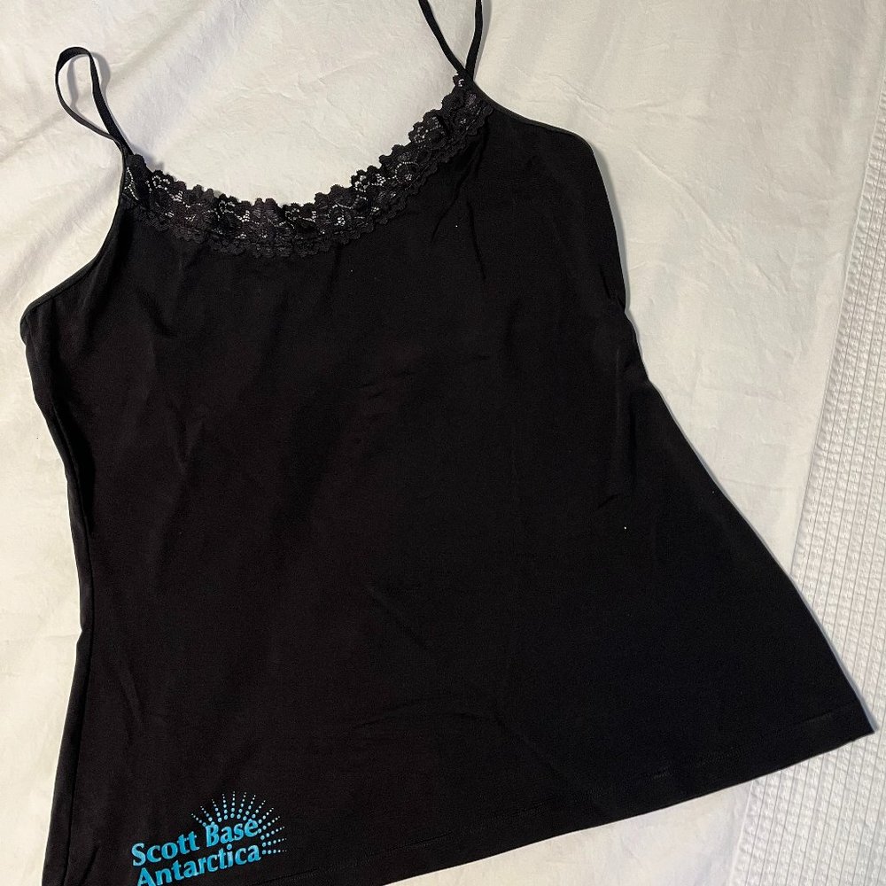 Jockey Lace Cami, black, size 16